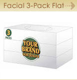 Facial Flat Bundle 3-pack